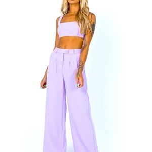 Princess Polly Purple Pants Set